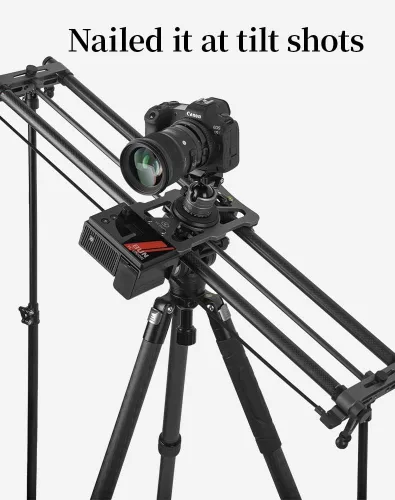 Vista 2 de Camera Slider Z1-S1 Pro Brazos de estabilidad, brazo de soporte ajustable estabilizador trípode brazos de soporte para aumentar la estabilidad