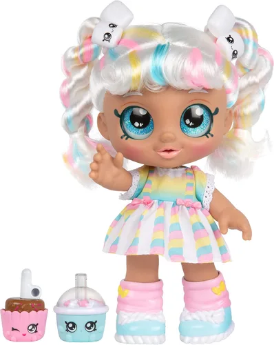 Vista 10 de Kindi Kids Aromática Sisters Pawsome Royal Family - Muñeca de Juego Preescolar de 10": Tiara Sparkles, Baby Kindi de 6.5": Teenie Tiara, y Kindi