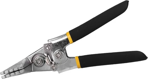 Vista 6 de Alicates de costura de mano Herramienta de flexión recta multifuncional de metal antiguo doblador de 5.906 in Doblador de chapa