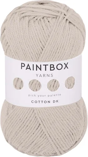 Vista 49 de Paintbox Yarns - Hilo 100% algodón DK, 1.76 onzas, 137 yardas, 410.1 ft #401 Papel blanco