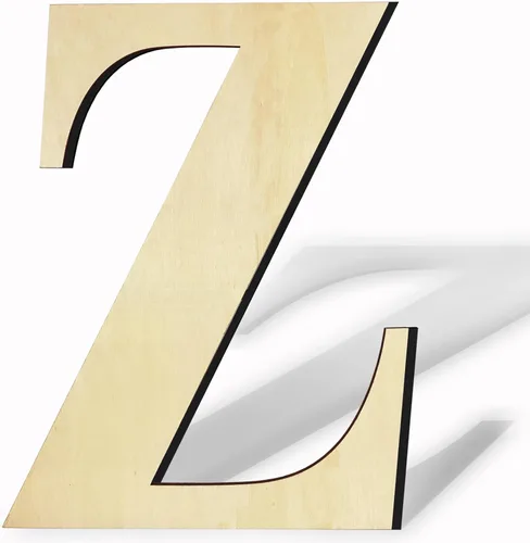 Vista 28 de Número 0 de madera en blanco grande de 12 pulgadas, tableros de señales de rodajas de madera sin terminar, números de madera para proyectos