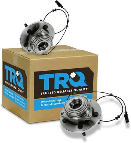 Vista 73 de Conjunto de rodamiento de rueda delantera de 2 piezas y buje TRQ Compatible con Pontiac Solstice 2006-2009 Saturn Sky 2007-2010