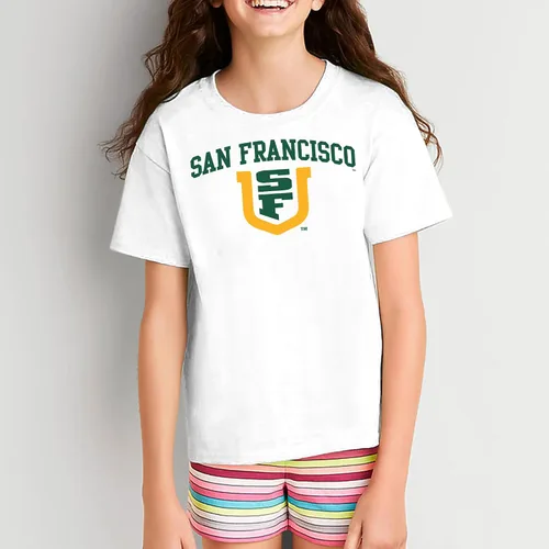 Vista 346 de NCAA Arch Logo, camiseta juvenil color del equipo, universidad - universidad
