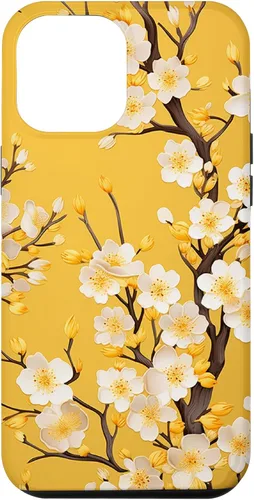 Vista 26 de Yellow Cherry Blossom Case for iPhone 17