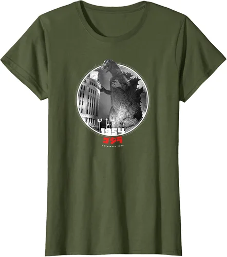 Vista 25 de Godzilla 1954 Icons of Toho - Camiseta pequeña Negro