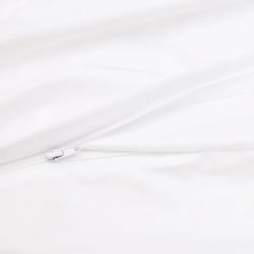 Vista 4 de Protectores de almohada impermeables con cremallera, paquete de 4 fundas de almohada tamaño King, fundas de almohada con cremallera, fundas