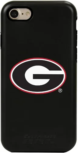 Vista 11 de Guard Dog NCAA - Funda híbrida para iPhone 7/8/SE, color negro