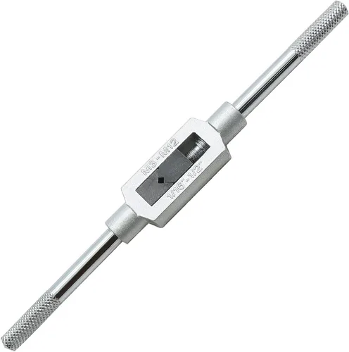 Vista 9 de Piutouyar M1-6 Llave de grifo ajustable con mango 1/16"-1/4" Llave de escariador de mango de grifo profesional Herramienta profesional de llave