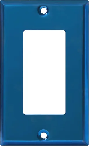Vista 9 de ENERLITES Placa decorativa de pared metálica para interruptor o tomacorriente, acero inoxidable 201, tapa de tomacorriente, resistente a