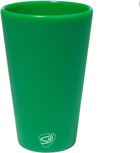 Vista 14 de Silipint Vaso de pinta de silicona de 16 oz – Vaso de silicona reutilizable irrompible sin BPA – Flexible apto para lavavajillas, microondas