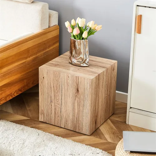 Vista 22 de Mesa auxiliar, mesa auxiliar, mesa de sala de estar, moderna mesa de sofá, mesa auxiliar de mármol sintético, mesita de noche para sala de estar