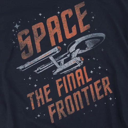 Vista 5 de Star Trek Space The Final Frontier T Shirt Stickers