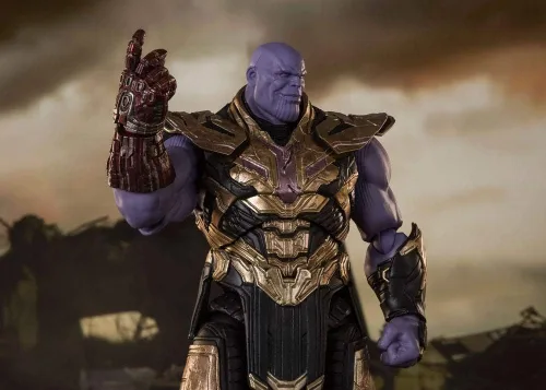 Vista 7 de TAMASHII NATIONS - Avengers: Endgame - Thanos Final Battle Edition, Bandai Spirits S.H. Figuarts Figura de acción