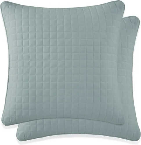Vista 41 de Fundas Southshore Fine Linens Vilano Springs, para almohada, acolchadas, Microfibra, Pizarra, 20" x 36" 15 - Pizarra