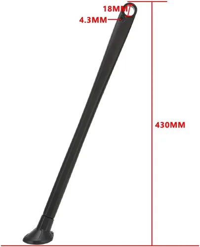 Vista 6 de Soporte de aluminio de la bici de la suciedad de la forja con los resortes para XC XCW EXC 150-530cc Sturdy Motorcycle Kick Stand Side Support for
