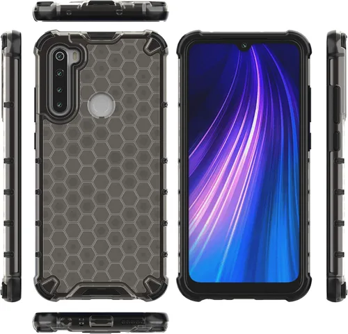 Vista 310 de Pzwoxukhov Funda compatible con Redmi A1, compatible con Redmi A2 Honeycomb Anti-caída Absorción de Golpes Negro