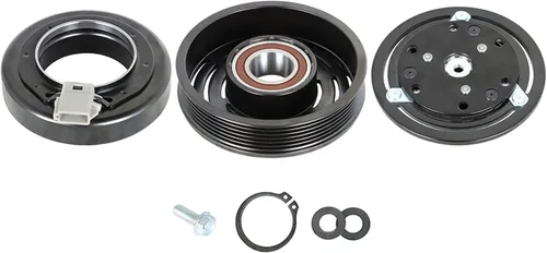 Vista 2 de labwork Kit de montaje de bobina de embrague del compresor del A/C de CA con reemplazo de polea para Ford F150 4.6L 5.4L 2002-2003
