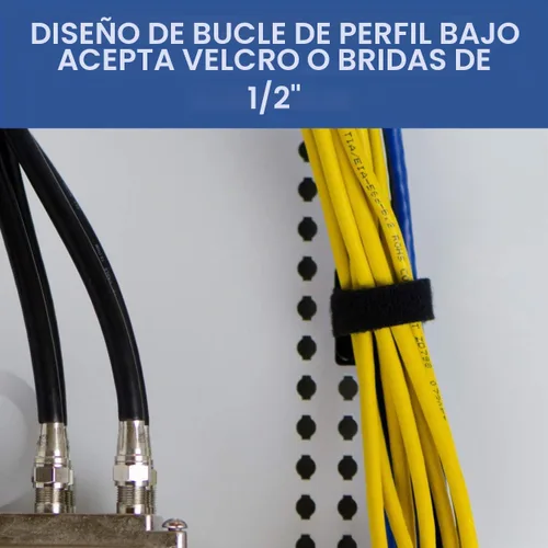 Vista 3 de Legrand - Clips de gestión de cables OnQ, sin herramientas para instalar la gestión de cables de pared, clips para cables soportan una fuerza