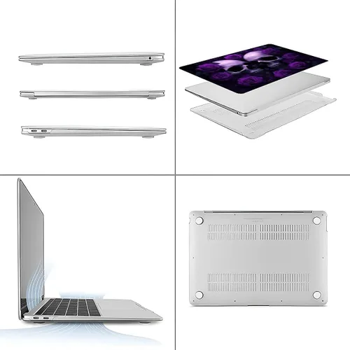 Vista 104 de Funda para computadora MacBook Pro de 13 pulgadas, modelo A1425/A1502, modelo A1425/A1502, diseño de primera calidad, funda rígida para laptop 3D 3D