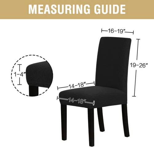Vista 2 de H.Versailtex - Fundas para sillas de comedor.