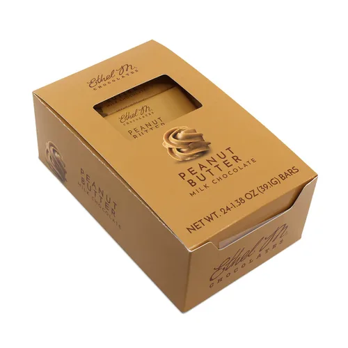 Vista 15 de Ethel M Chocolates Juego de 8 barras de caramelo de chocolate con leche premium, dulces, cremosas, hechas a mano, ricas e irresistibles