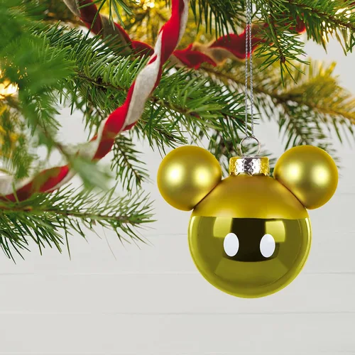 Vista 6 de Hallmark Keepsake Adorno de Navidad 2022, Mickey Mouse de Disney, juego de 6