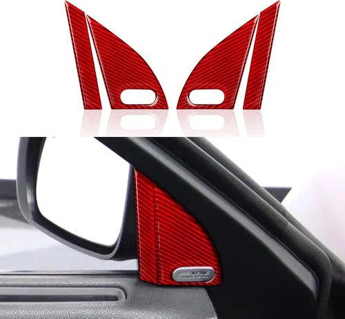 Vista 19 de Para 2011 2012 2013 2014 Dodge Charger Accesorios Consola central Aire Acondicionado Interruptor de Volumen Panel de Fibra de Carbono Pegatina