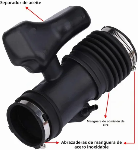 Vista 4 de Manguera limpiadora de entrada de aire SUSTITUYE # 25783713 Compatible con 2009 2010 2011 Buick Enclave Chevy Traverse GMC Acadia Saturn Outlook
