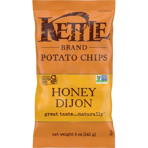 Vista 9 de Kettle Brand Papas Fritas, Sabor Barbacoa del Patio Trasero, 5 Onzas (Paquete de 15)
