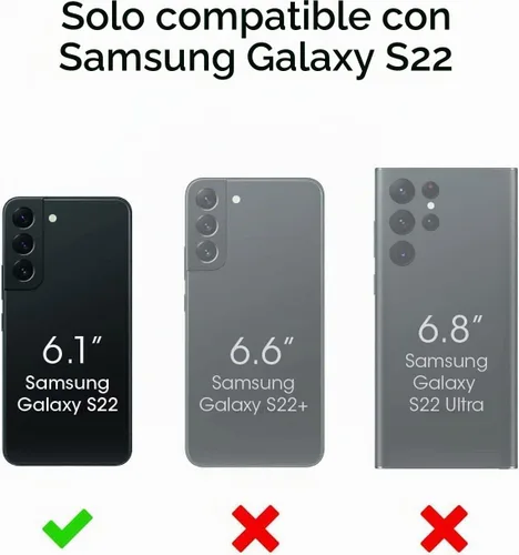Vista 2 de OtterBox Defender Series - Clip de cinturón de repuesto para Galaxy S22 (solamente), embalaje no minorista, color negro