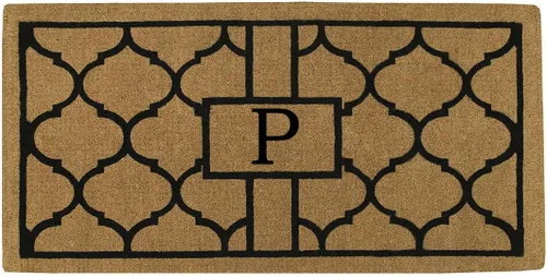 Vista 39 de Calloway Mills 180083672S Pantera - Felpudo monograma extra grueso de 3 x 6 pies (letra S)