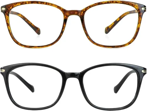 Vista 21 de LifeArt Lentes de bloqueo de luz azul, antifatiga ocular, anteojos de lectura para computadora, gafas de TV para hombres y mujeres