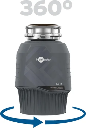 Vista 10 de InSinkErator EVOLUTION 0.75HP 3/4 HP, Advanced Series EZ Connect - Eliminación de basura de alimentación continua para alimentos y residuos