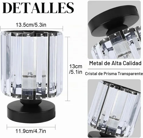 Vista 6 de TISLYCO Juego de 2 lámparas de techo de cristal, lámpara de techo moderna de montaje empotrado para comedor, pasillo, sala de estar