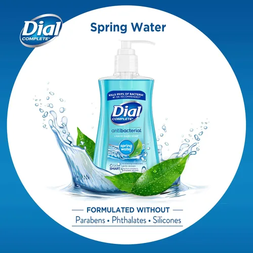 Vista 6 de Jabón líquido antibacterial para manos Dial, de áloe, de 7.5 oz