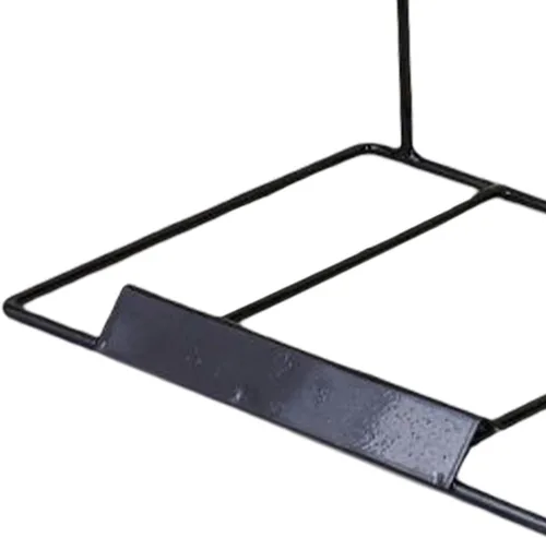 Vista 4 de Colaxi Soporte organizador de joyas de pie para mesa, moderno estante de metal para ganchos para orejas, llaveros, collares, aparadores, Metal,