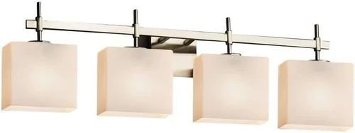 Vista 3 de Justice Design Group FSN-8414-55-OPAL-MBLK Fusion - Barra de baño, negro mate