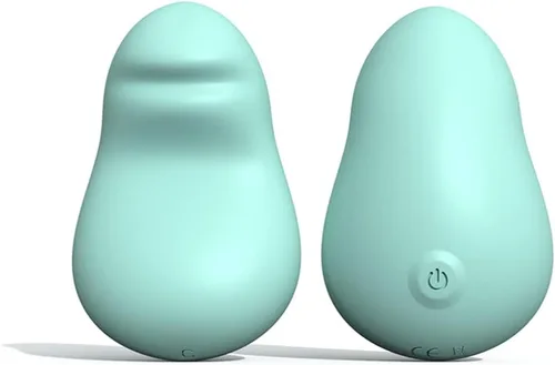 Vista 2 de Bola de masaje vibrante ultrasuave para ejercitadores de manos y relajación de muñeca (azul)