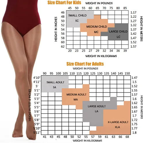 Vista 6 de DANCEYOU Medias ligeramente brillantes con pies para niñas y mujeres, tamaño brillante, tostada en tono de piel para disfraz, baile y vestimenta