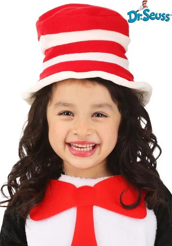 Vista 2 de elope Sombrero de disfraz de gato en el sombrero del Dr. Seuss para niños pequeños