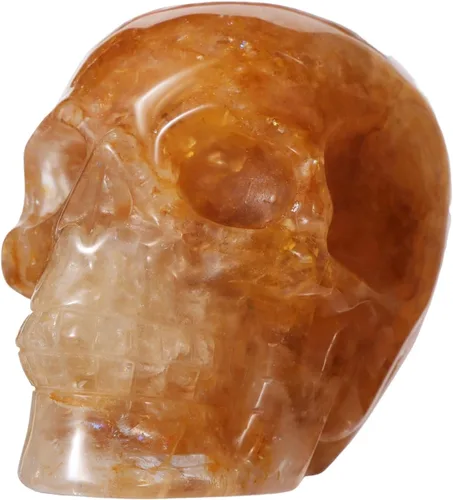 Vista 7 de Calavera de 3 pulgadas (amatista)
