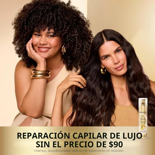 Vista 6 de Pantene Miracle Rescue - Tratamiento sin enjuague con perlas Pro-V, reparación instantánea de daños, 3.38 onzas