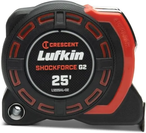 Vista 9 de Lufkin Shockforce G2 Nite Eye - Cinta métrica automática de 25 pies - L1225ALCMEB-02