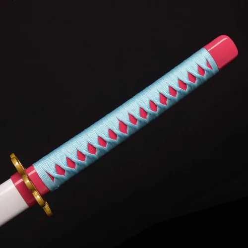 Vista 5 de Sword Valley Espada de la serie Demon de aproximadamente 40.9 pulgadas Cosplay Prop Anime Slayers Katana Samurai Sword Textura original de anime