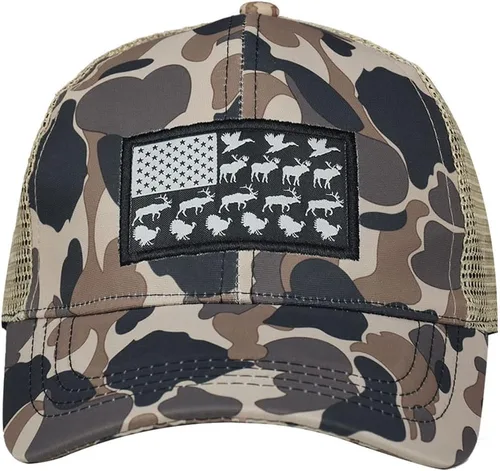 Vista 2 de EDTREK Pursuit Performance - Gorro de camionero con tela de tecnología transpirable que absorbe la humedad, gorra de campamento de rendimiento