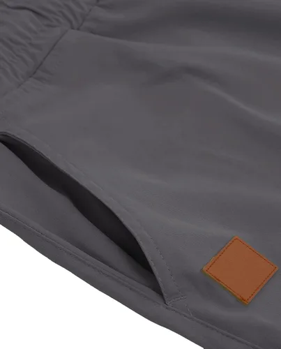 Vista 3 de Pantalones cortos de algodón para hombre, estilo casual, de ajuste clásico, con 4 bolsillos, para verano, playa