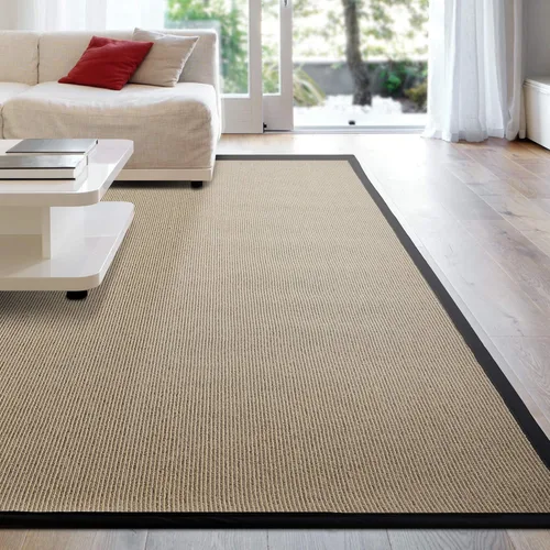 Vista 17 de iCustomRug Zara - Alfombra de sisal sintético y de tamaño personalizado, más suave que la alfombra de sisal natural, resistente a las manchas