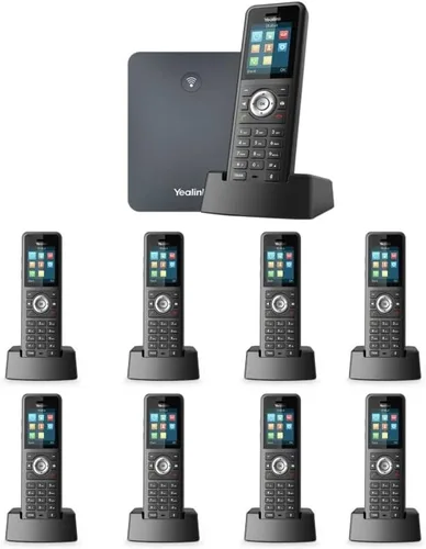 Vista 9 de Yealink Paquete de teléfono IP W79P de base W70B y teléfono W59R + 1 unidad de teléfono W59R (W79P + 1 x W59R)
