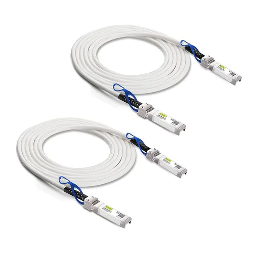 Vista 39 de 10Gtek Cable blanco 25G SFP28 SFP+ DAC para Cisco SFP-H25GB-CU1M, 1m/3.3ft