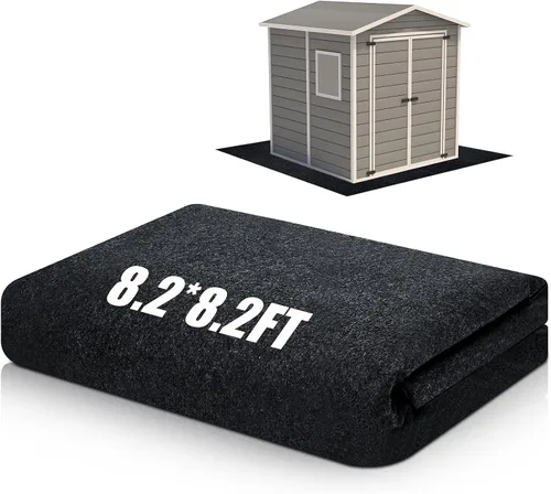 Vista 20 de Haull - Tapete para cobertizo de almacenamiento al aire libre, tapete impermeable para cochera al aire libre, tapete de patio acolchado y suave